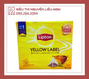 Trà Lipton Nhãn vàng túi lọc hộp 50 gói
