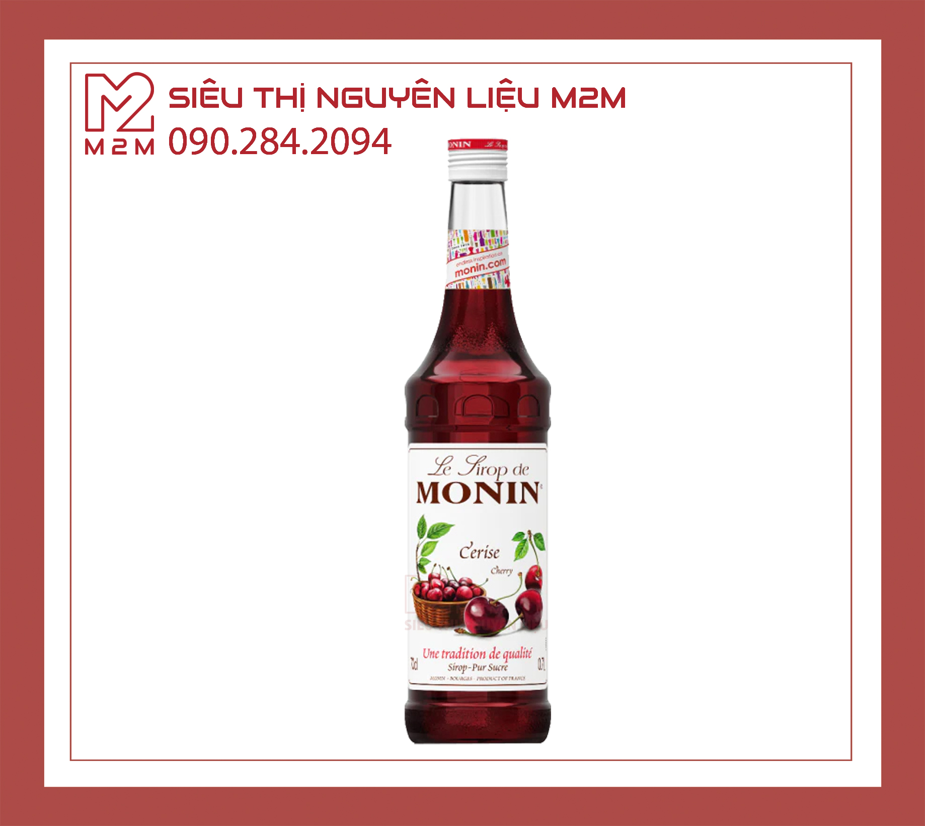 Syrup Anh Đào Monin Cherry 700ml