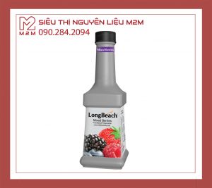 Mứt Dâu Rừng LongBeach Berries Puree 900ml