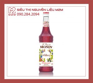 Syrup Dâu Rừng Monin Wildberry 700ml