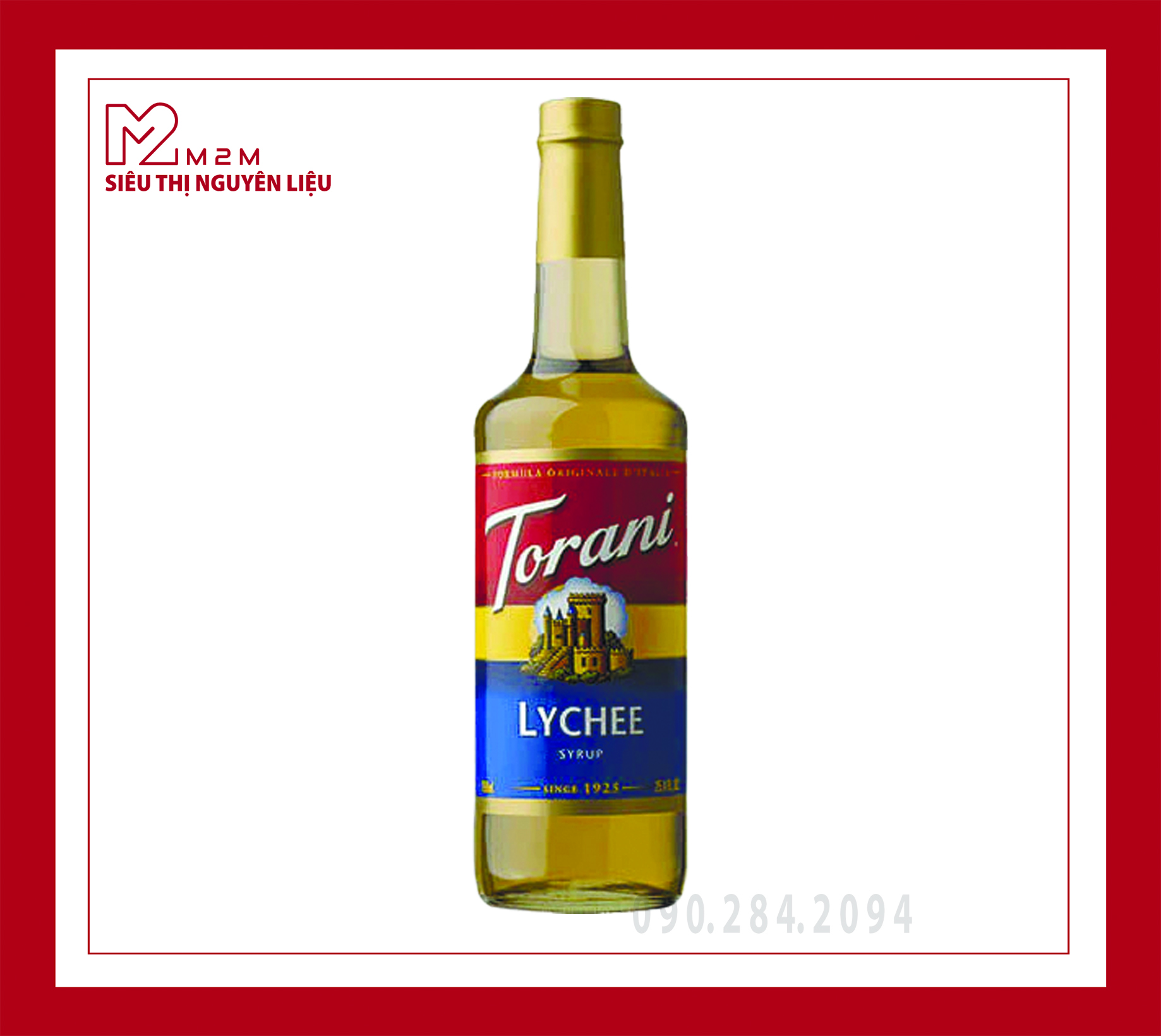 Syrup Vải Torani Lychee 750ml