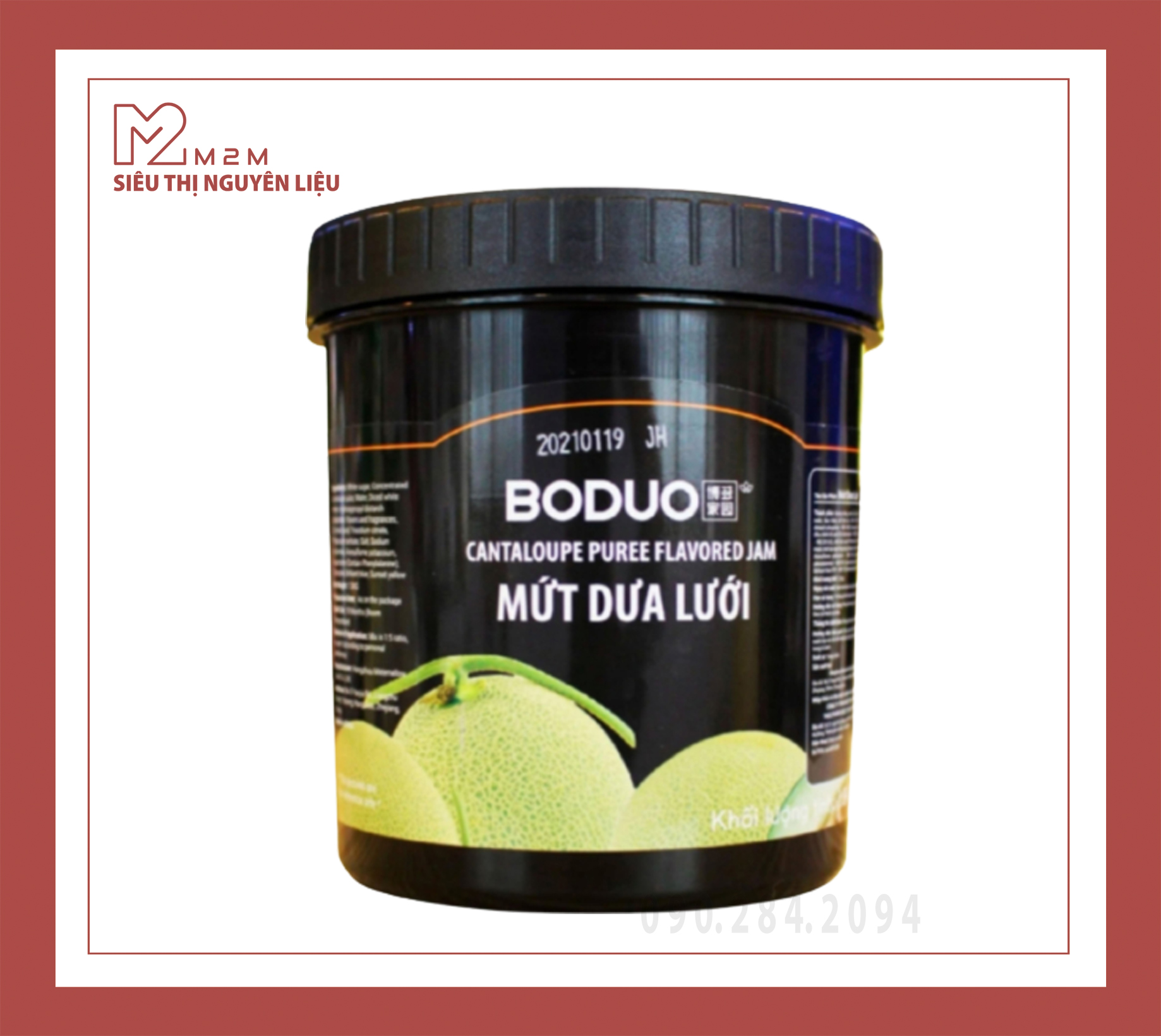 Mứt Dưa Lưới Boduo 1.36kg