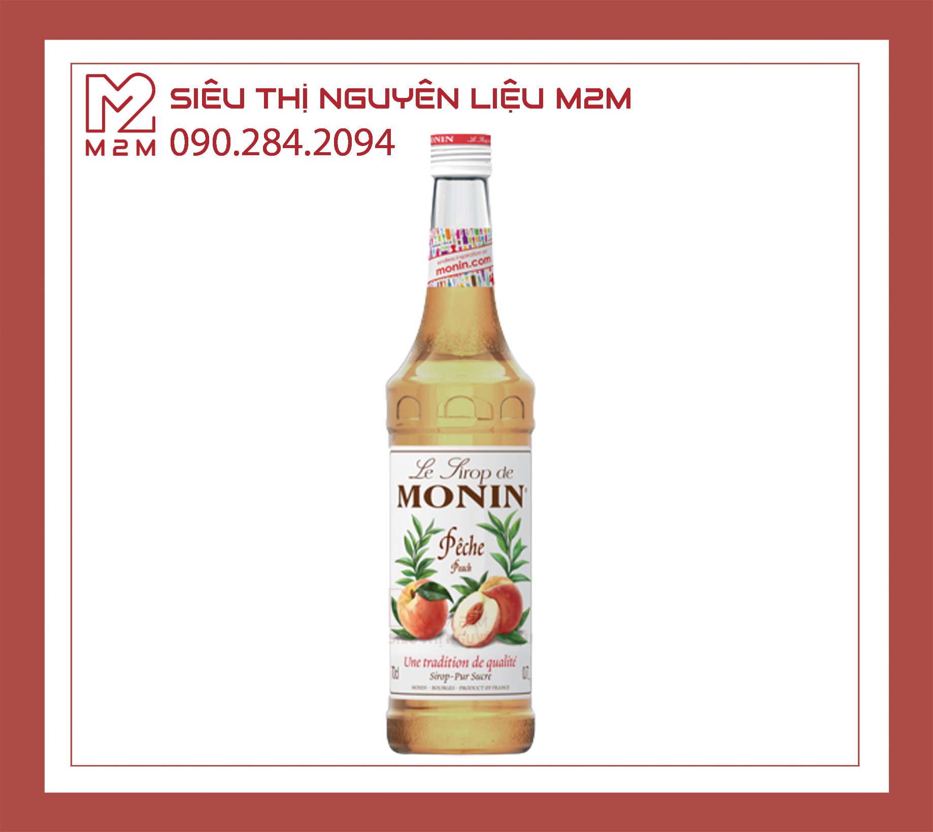 Syrup Monin Peach (Đào) 700ml