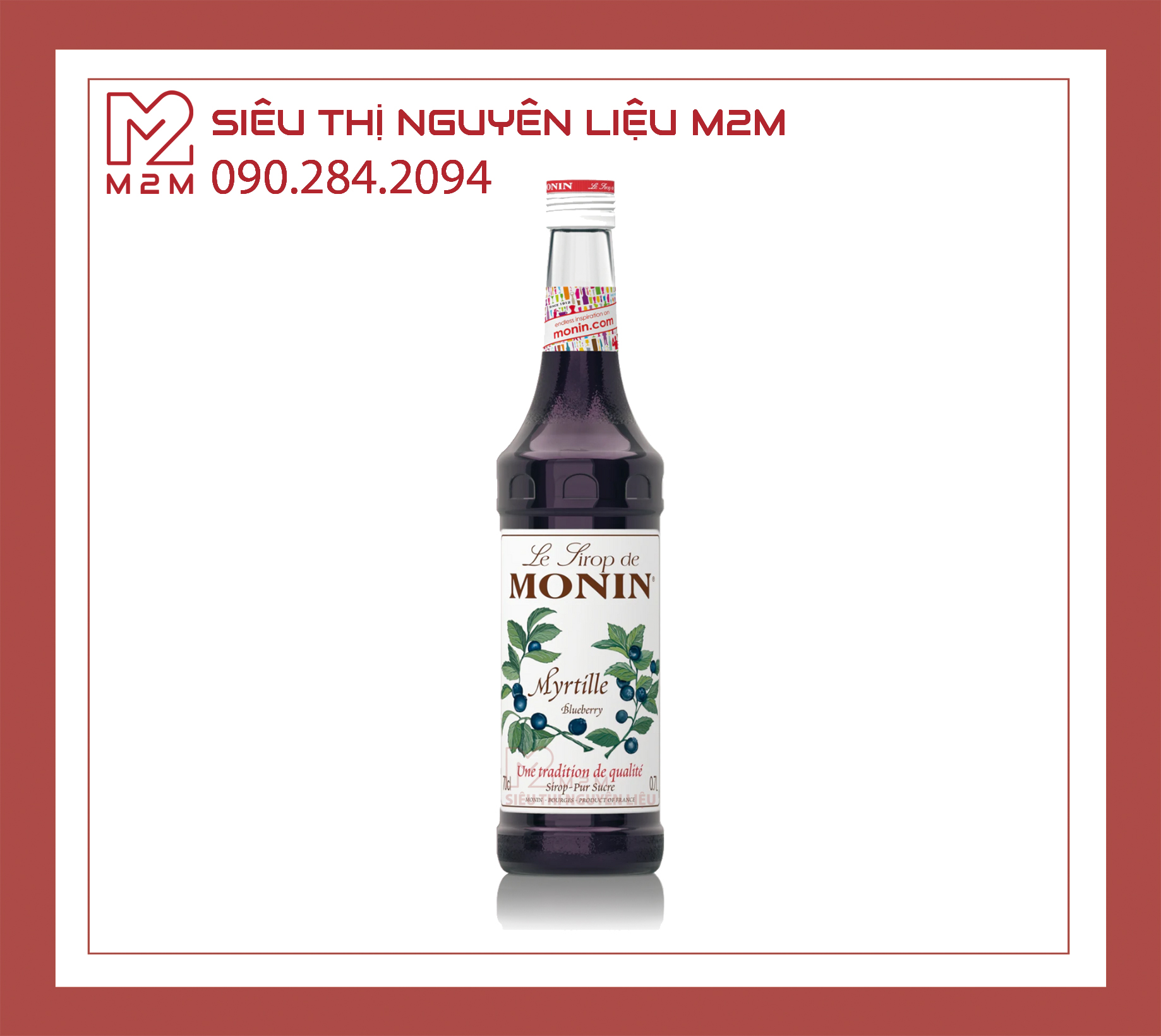 Syrup Monin Blueberry (Việt Quất) 700ml