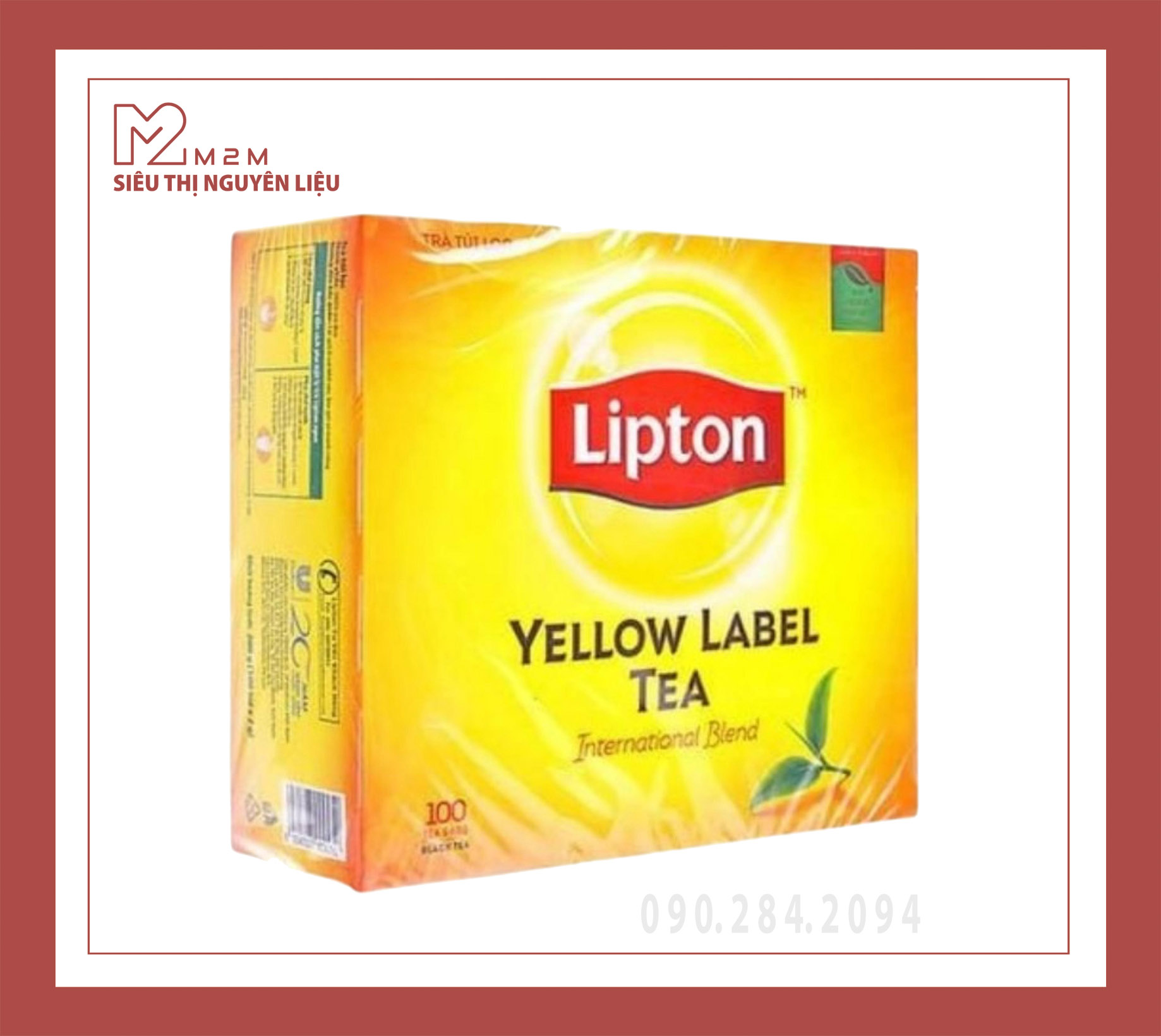 Trà Lipton Túi Lọc - Nhãn Vàng (100 túi)