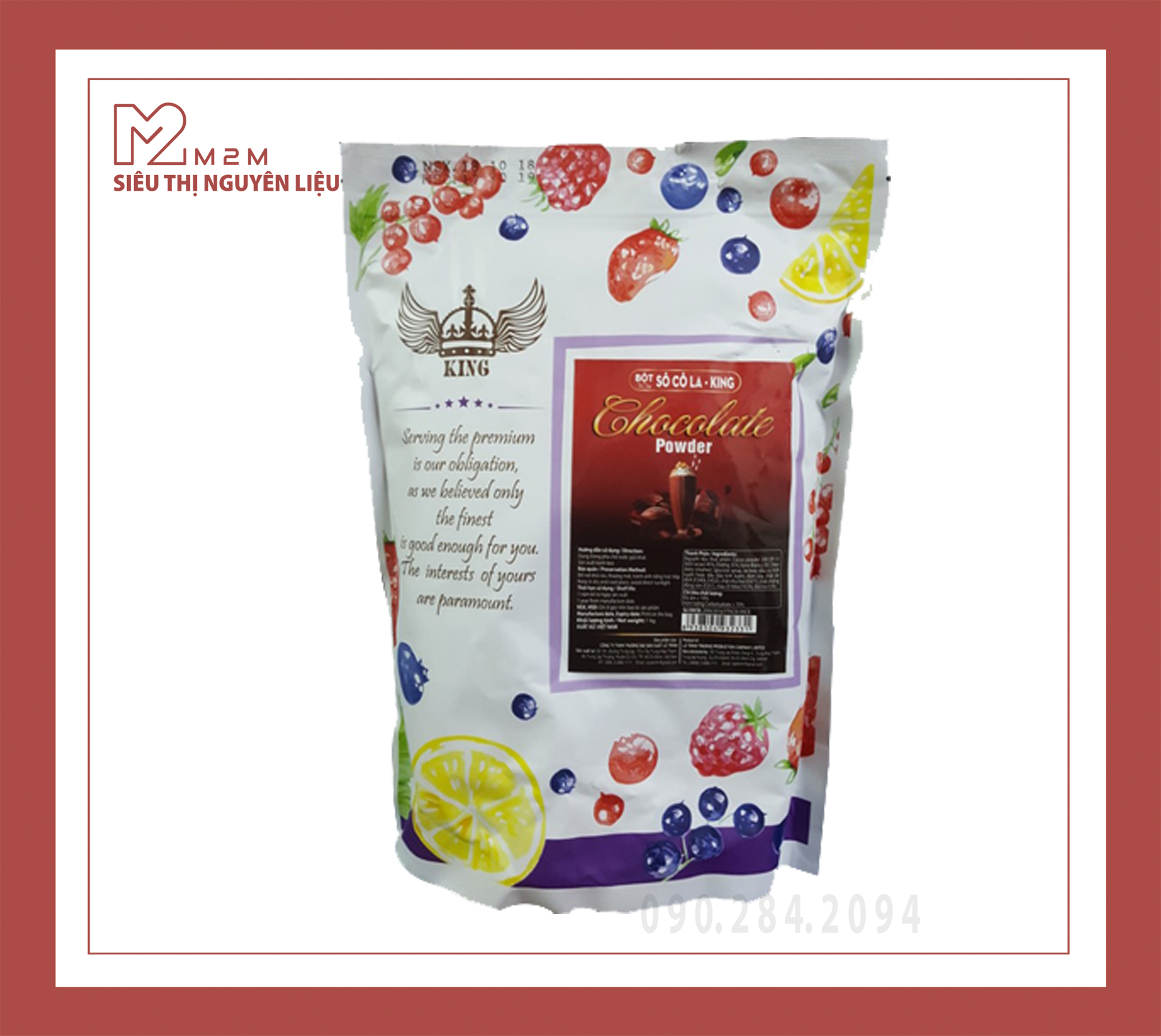 Bột sữa King - Chocolate 1kg