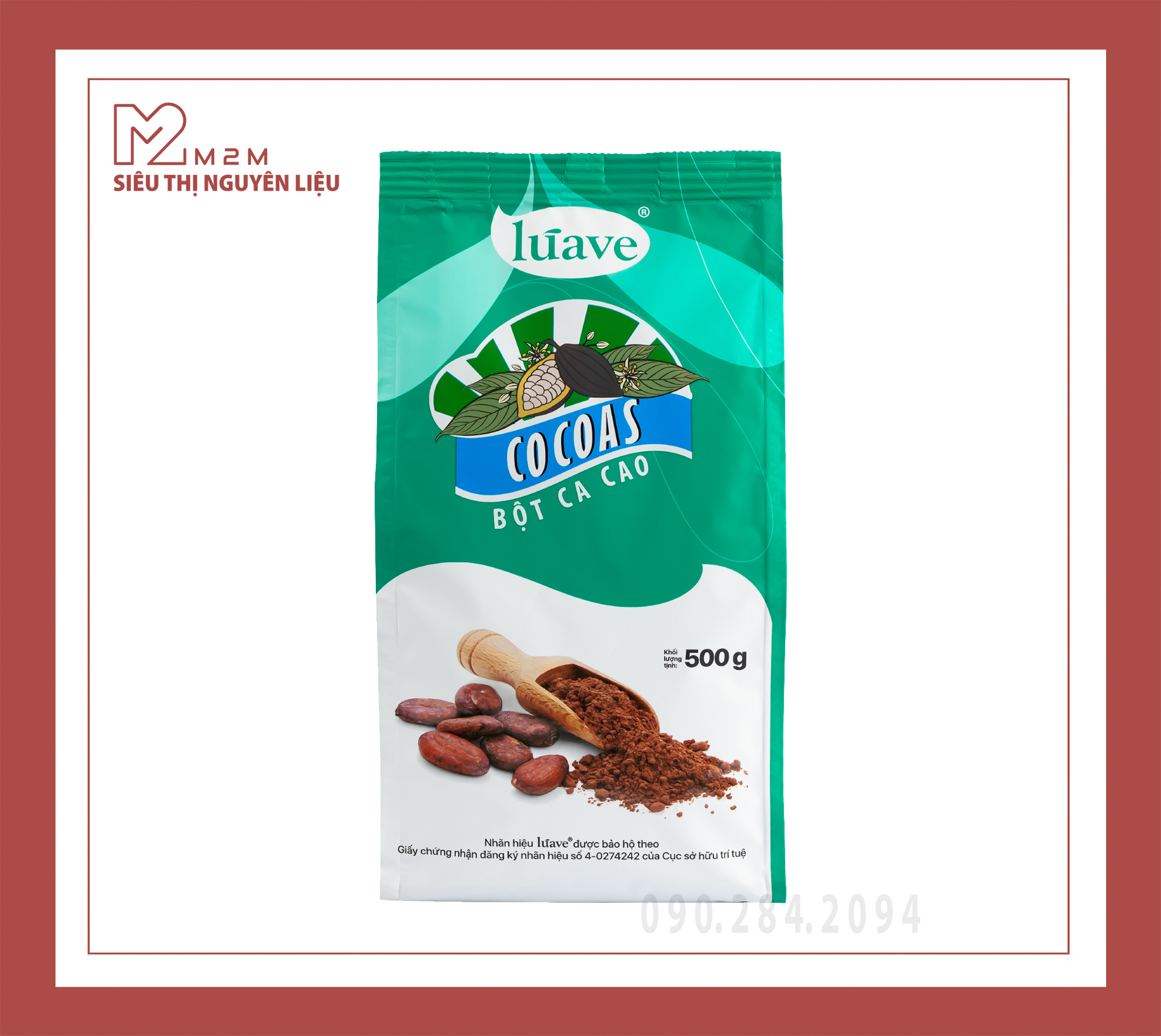 Bột Cacao Luave 500gr