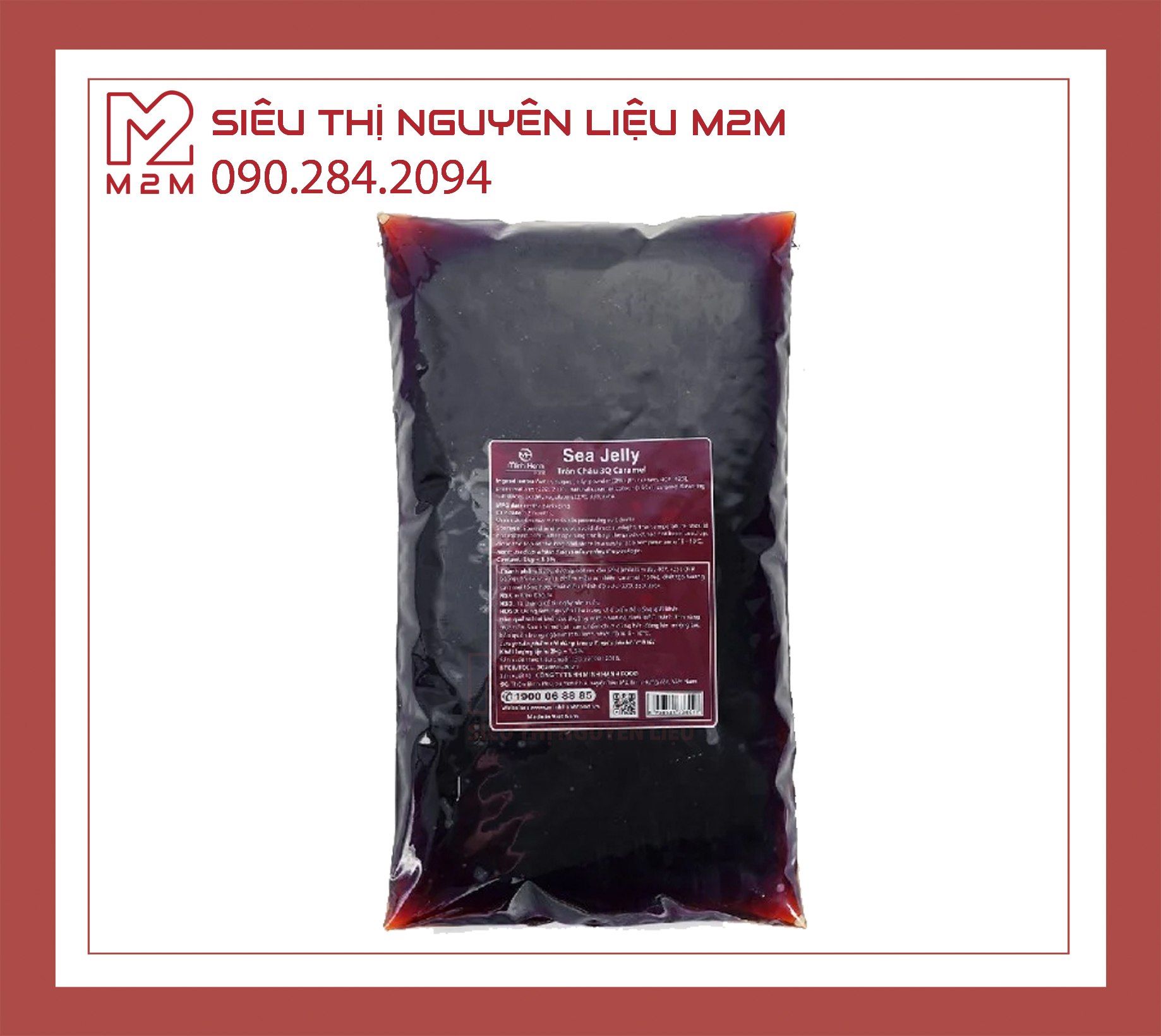 TRÂN CHÂU 3Q CARAMEL (Sea Jelly) 2KG