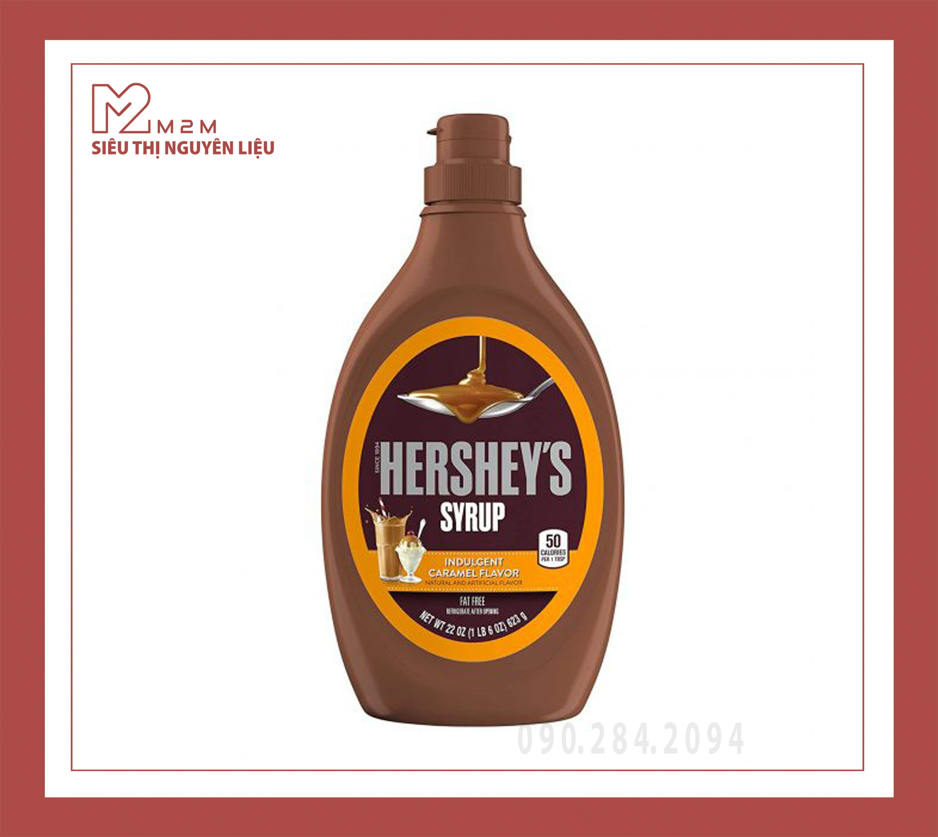 Sốt (Sauce) Hershey\'s Caramel 623gr