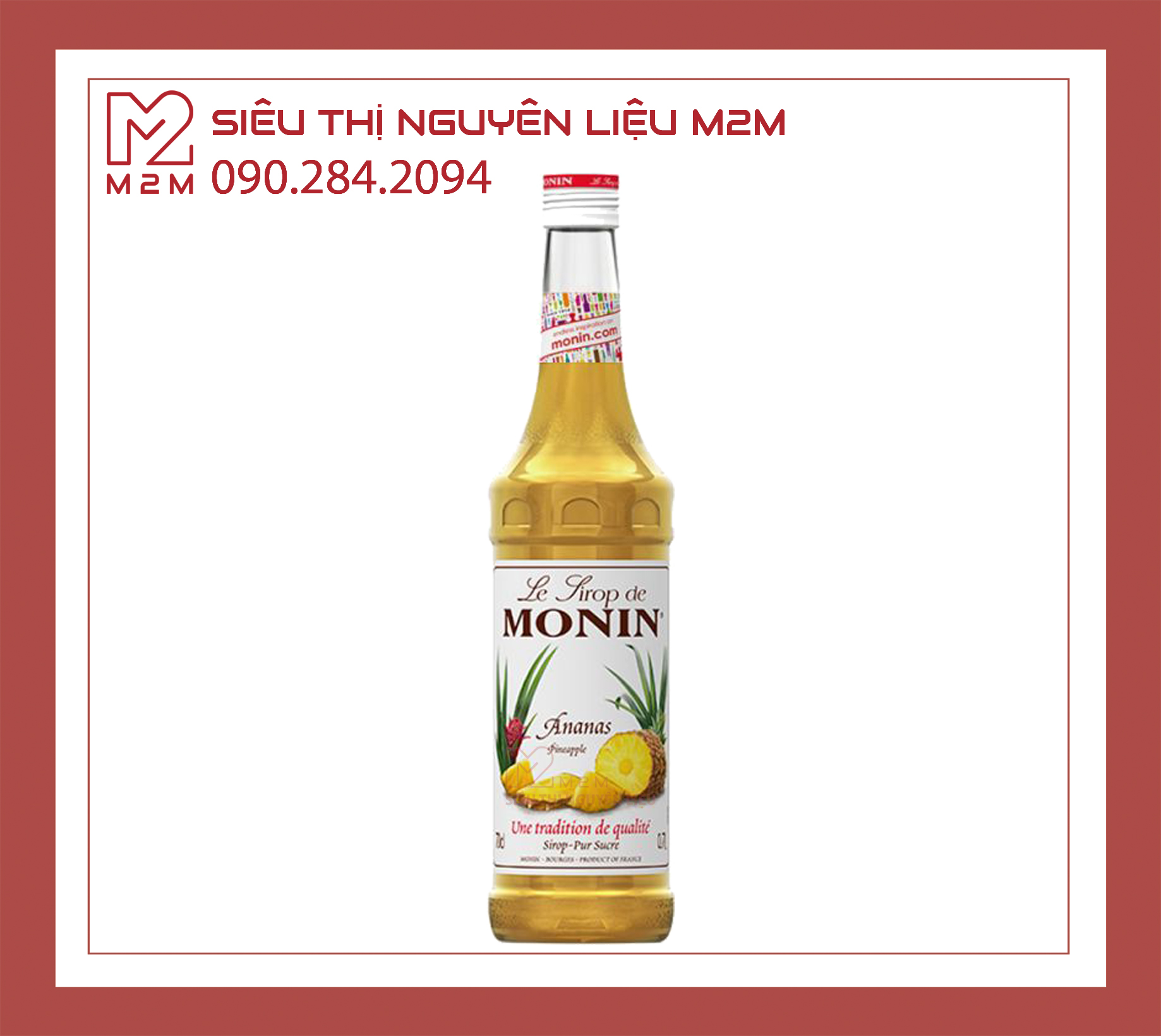 Syrup Monin Pineapple (Thơm) 700ml