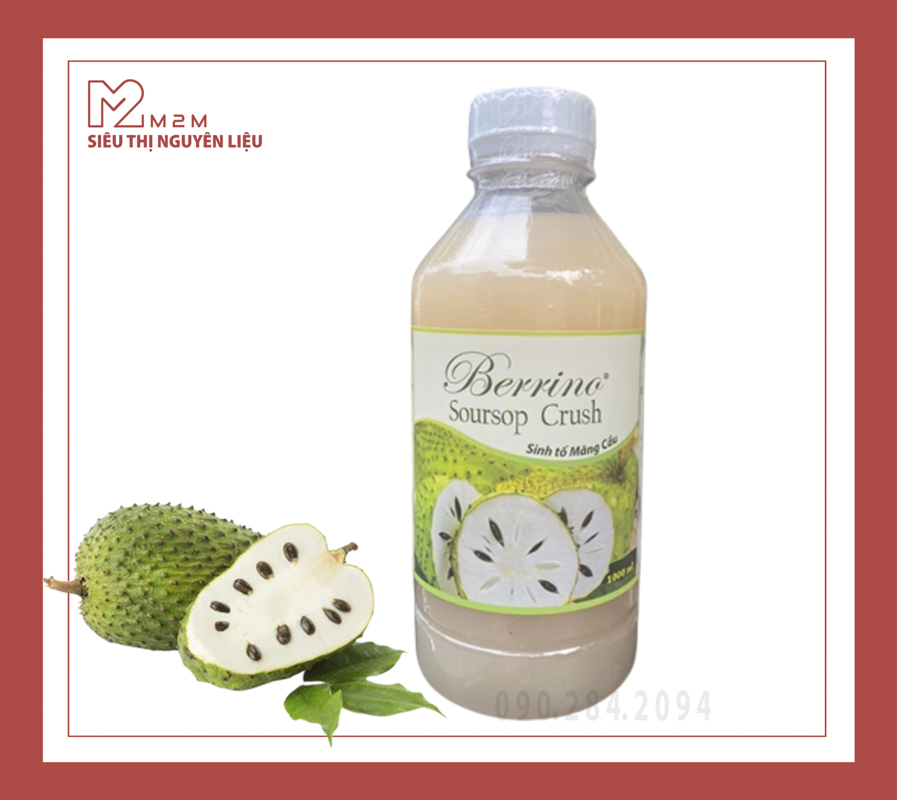 Sinh Tố Mãng Cầu Berrino Soursop 1L